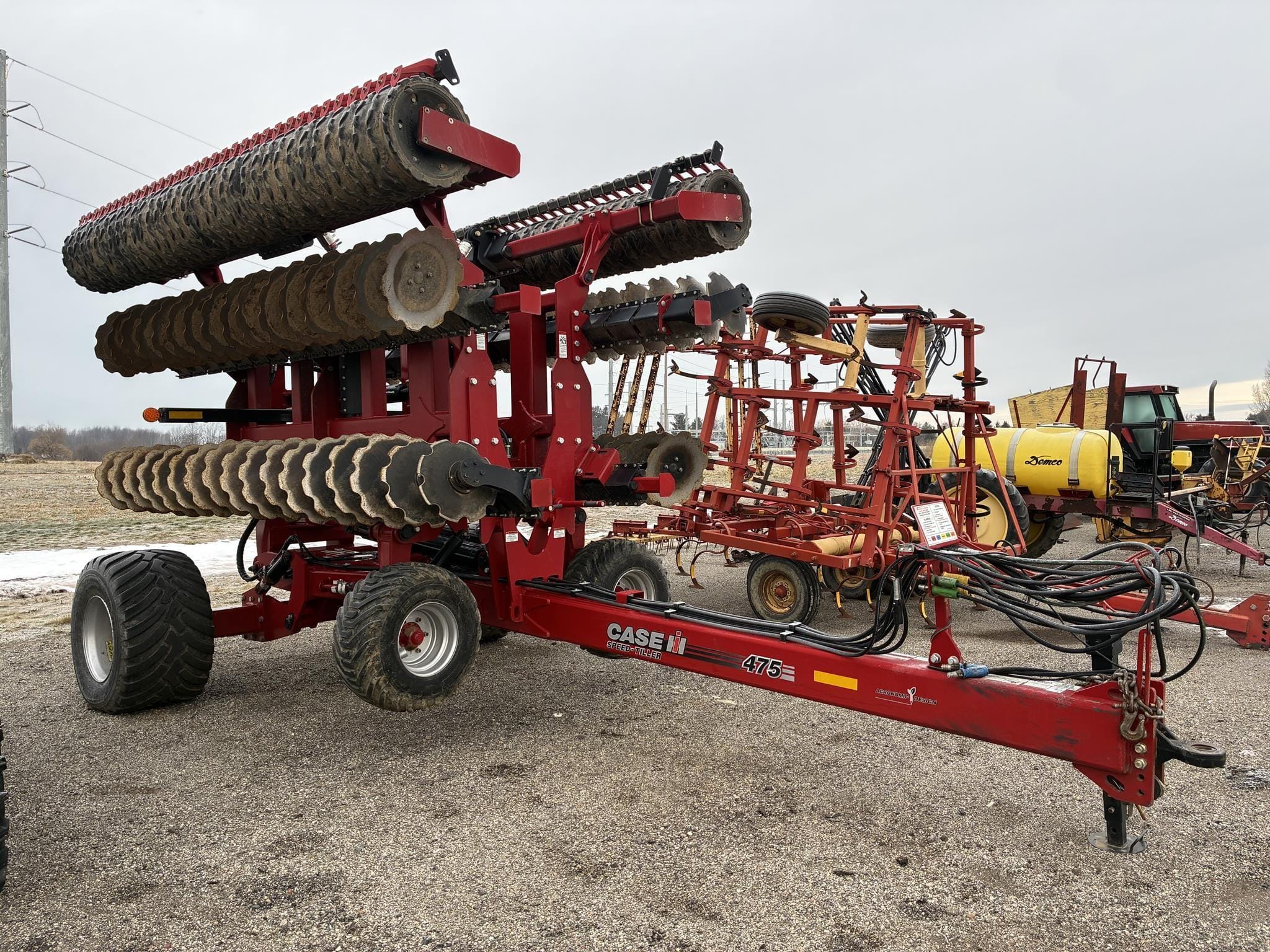 2022 Case IH 475 Speed Tiller Equipment Image0