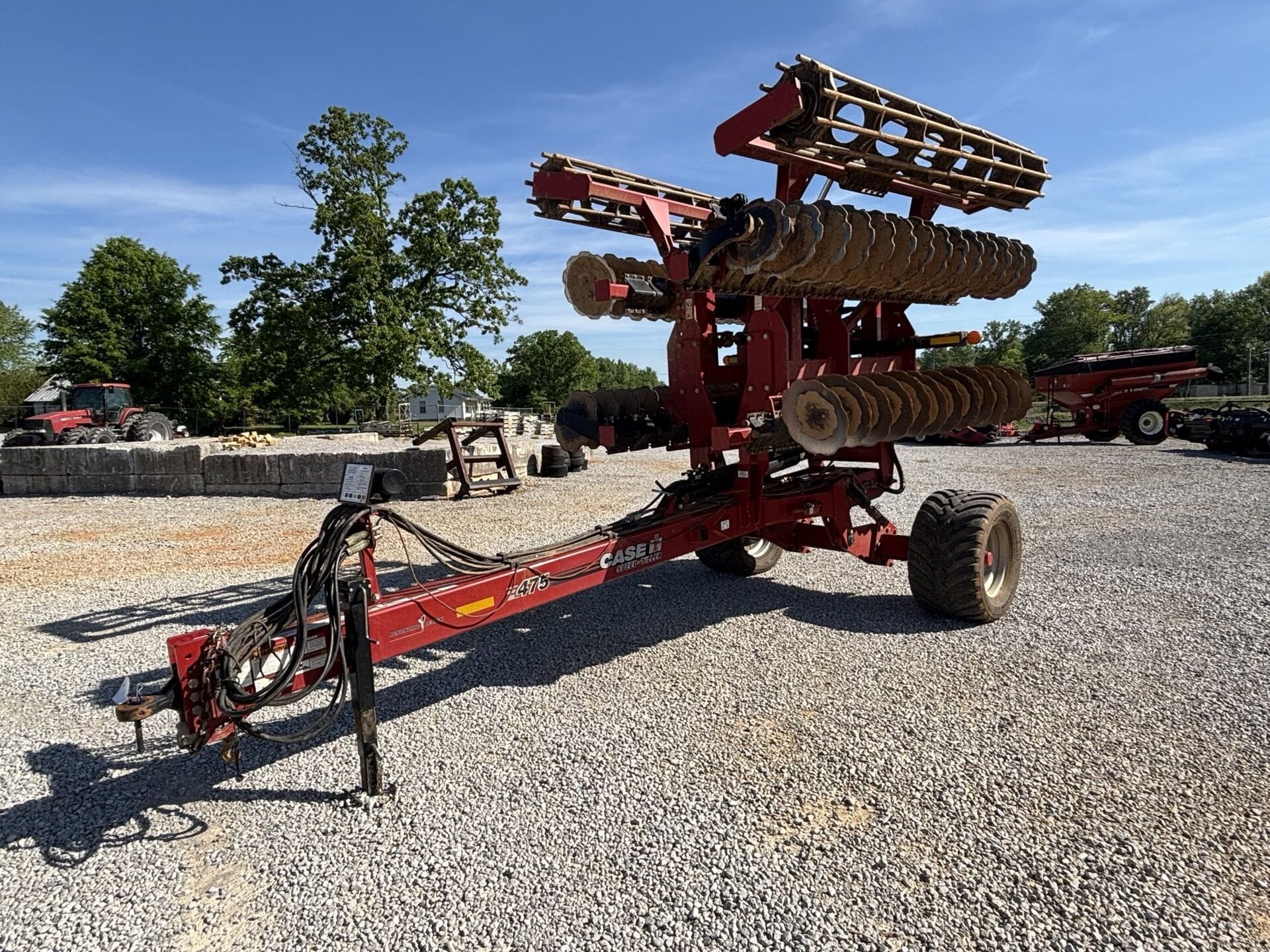 2022 Case IH 475 Speed Tiller Equipment Image0