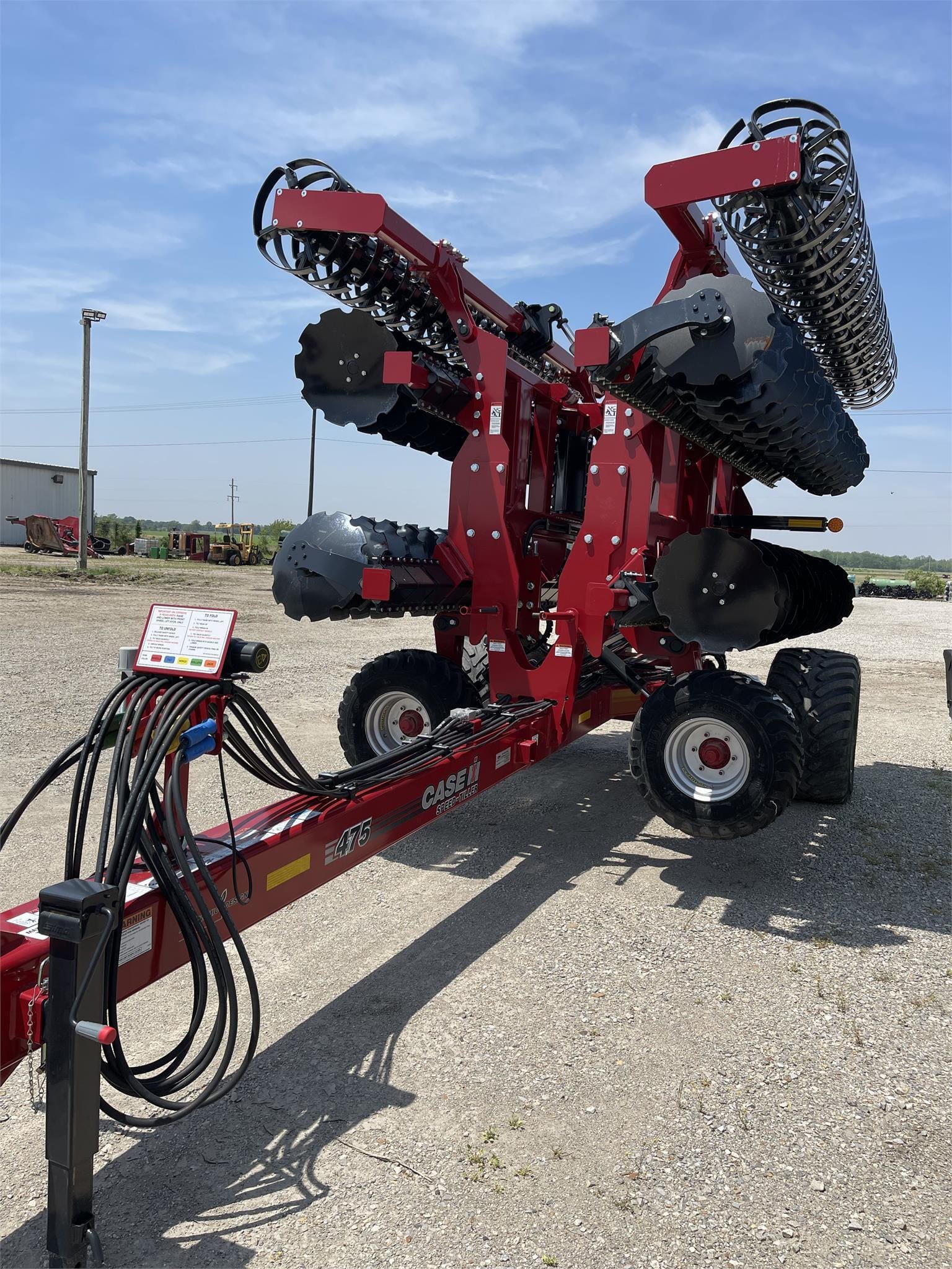 2022 Case IH 475 Speed Tiller Equipment Image0