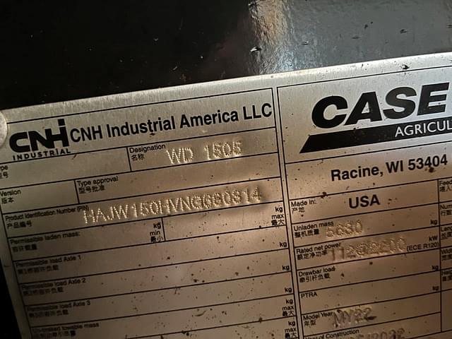 Image of Case IH WD1505 equipment image 1