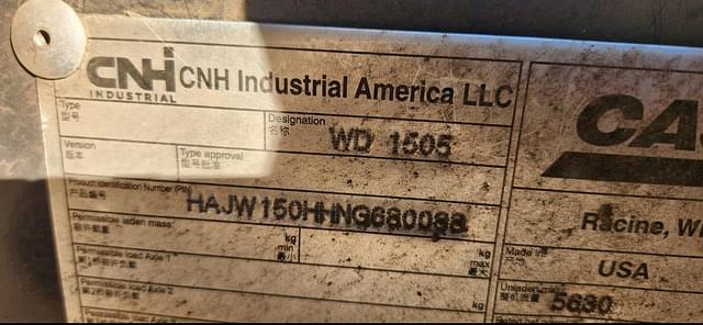 Image of Case IH WD1505 equipment image 1