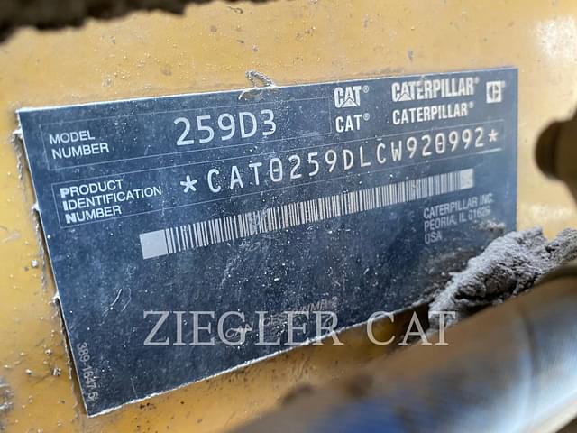 Image of Caterpillar 259D3 equipment image 4