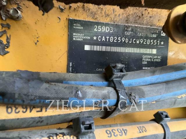 Image of Caterpillar 259D3 equipment image 1
