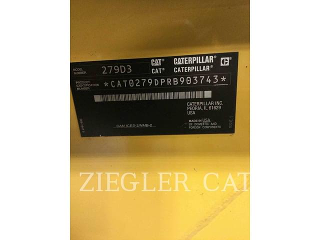 Image of Caterpillar 279D3 equipment image 2