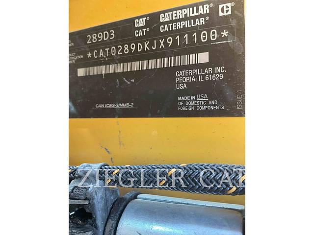 Image of Caterpillar 289D3 equipment image 4
