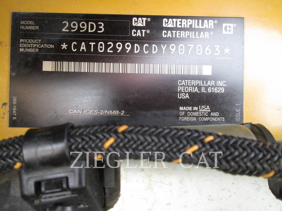 Image of Caterpillar 299D3 Primary image