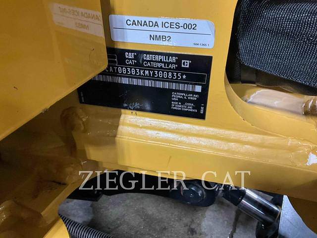 Image of Caterpillar 303CR equipment image 2