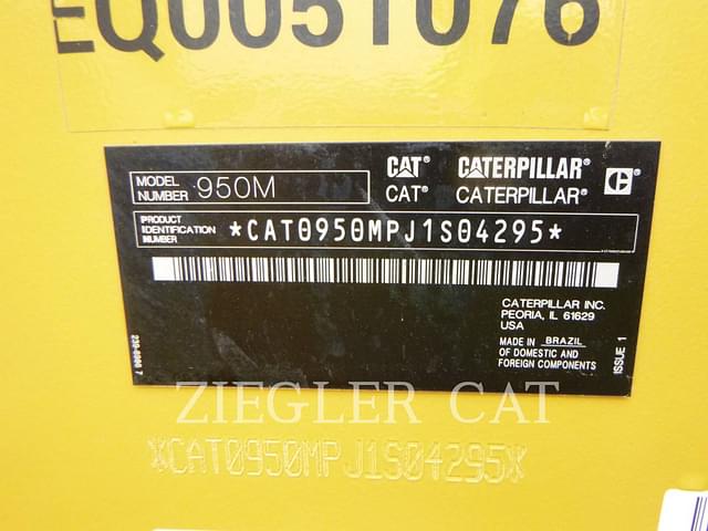 Image of Caterpillar 950M equipment image 1