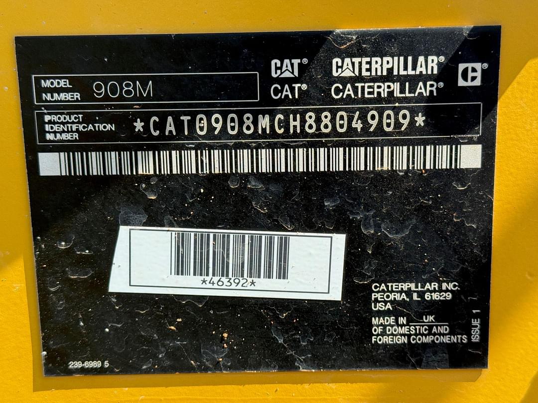 Image of Caterpillar 908M Image 1