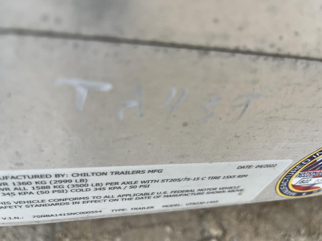 Image of Chilton UT8230-14AR Image 1