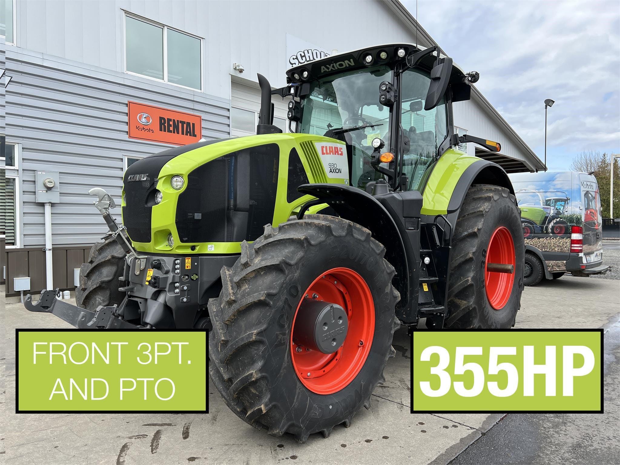 2022 CLAAS Axion 930 Equipment Image0