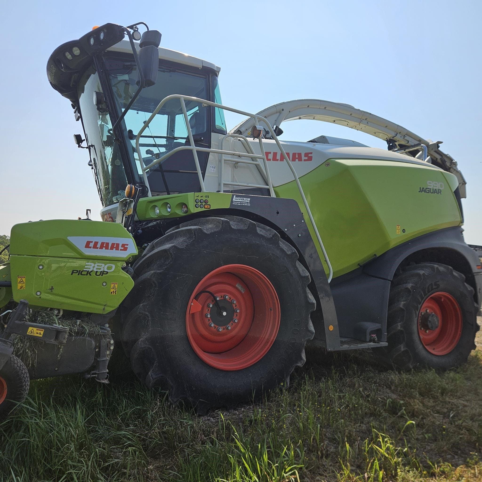 2022 CLAAS Jaguar 990 Equipment Image0