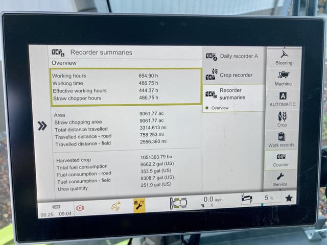 Image of CLAAS Lexion 8700 equipment image 2