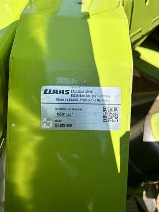 Image of CLAAS Orbis 900 equipment image 1