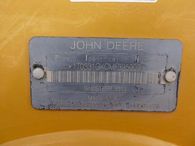 Image of John Deere 331G equipment image 4