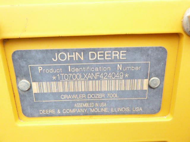 Image of John Deere 700L LGP equipment image 4