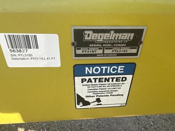 Image of Degelman Pro-Till 41 equipment image 1
