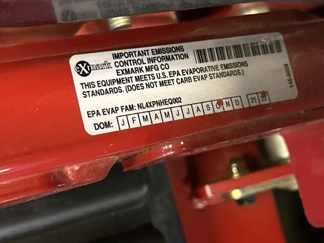 Image of Exmark Vertex equipment image 4