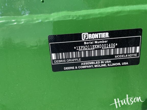 Image of Frontier AD11E equipment image 4