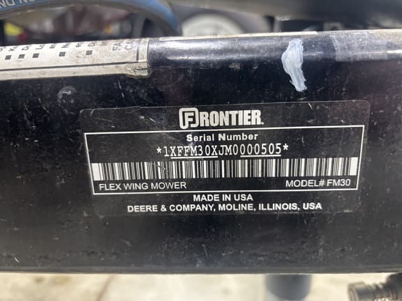 Image of Frontier FM3012 equipment image 2