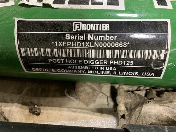 Image of Frontier PHD125 equipment image 4