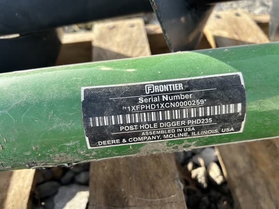 Image of Frontier PHD235 equipment image 1