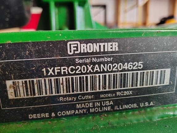 Image of Frontier RC2060 equipment image 1