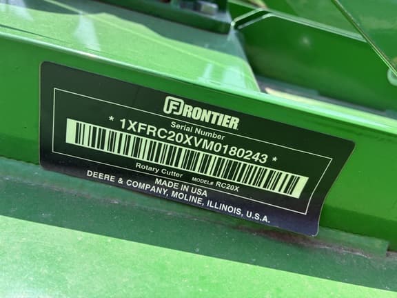 Image of Frontier RC2060 equipment image 4