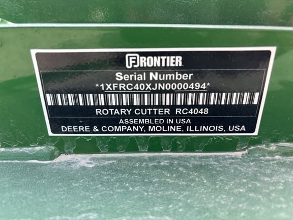 Image of Frontier RC4048 equipment image 4