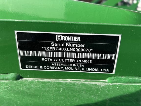 Image of Frontier RC4048 equipment image 4