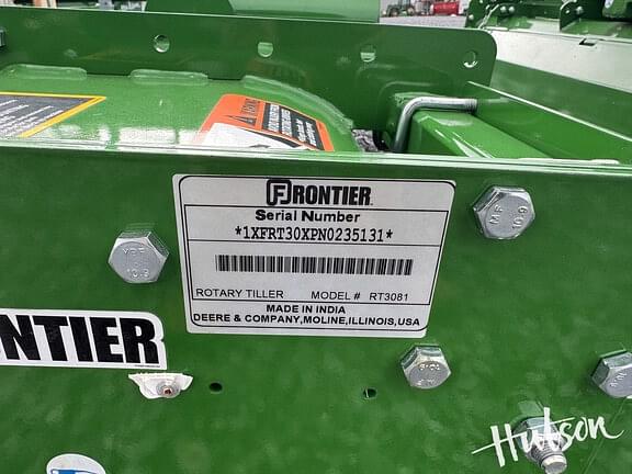 Image of Frontier RT3081 equipment image 4