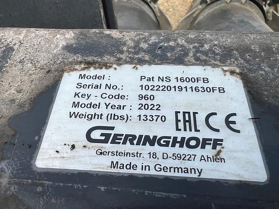 Image of Geringhoff Northstar Elite 1630 equipment image 4