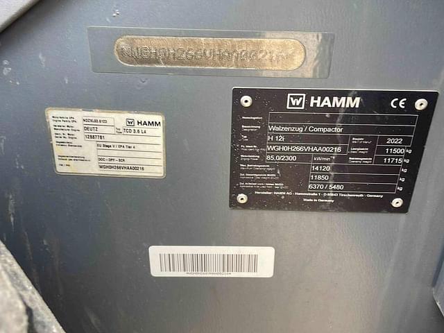 Image of Hamm H12i equipment image 4