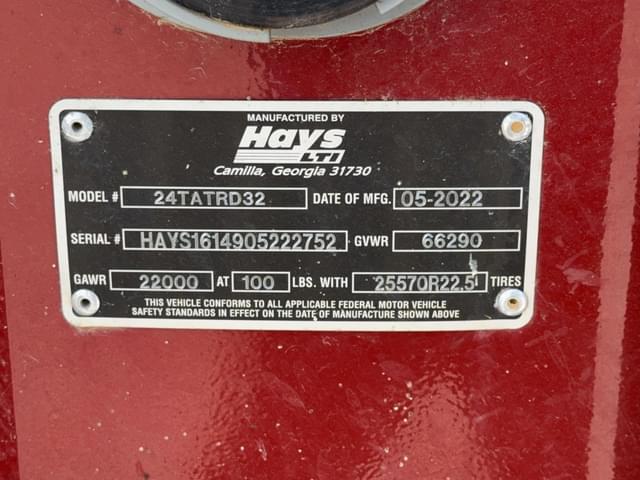 Image of Hays 24TATRD32 equipment image 2