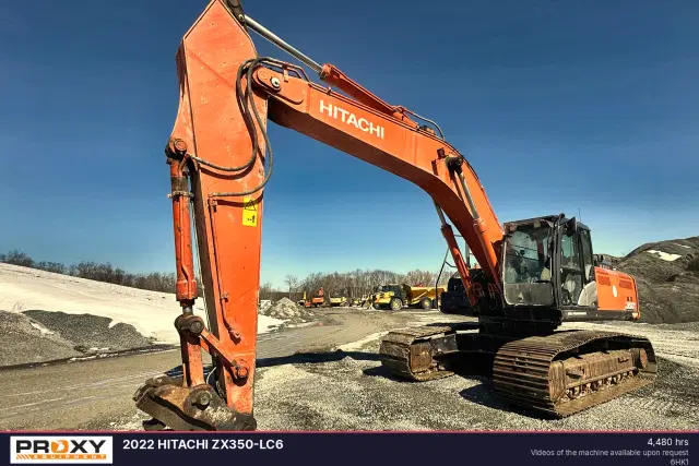 Image of Hitachi ZX350LC-6 equipment image 2