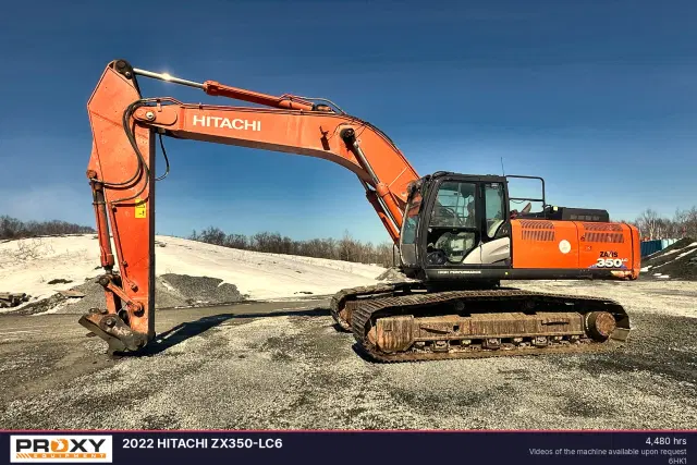 Image of Hitachi ZX350LC-6 equipment image 1
