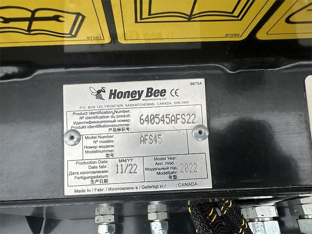 Image of Honey Bee AFS45 equipment image 3