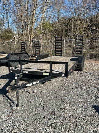 2022 Hooper 7X18 Utility Trailer Equipment Image0