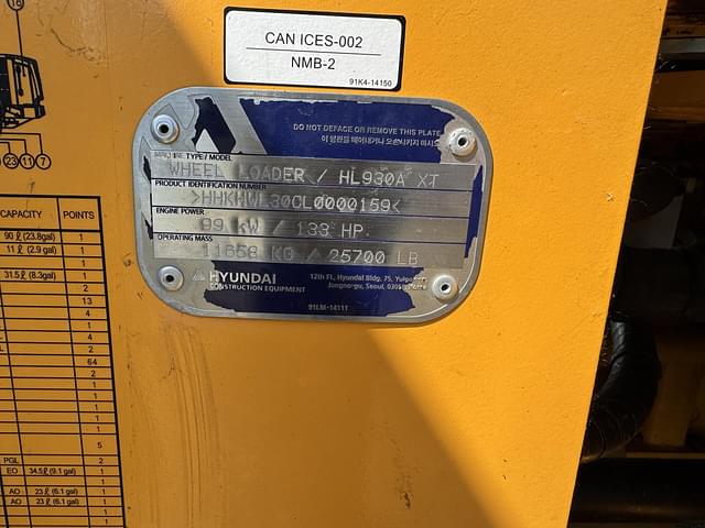 Image of Hyundai HL930AXT equipment image 2