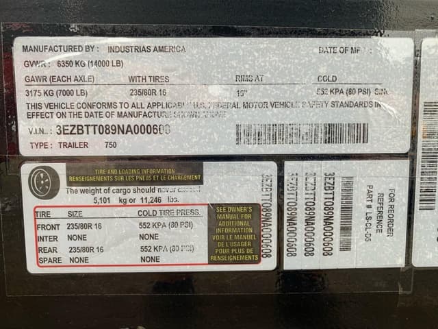 Image of Industrias America 750 equipment image 4