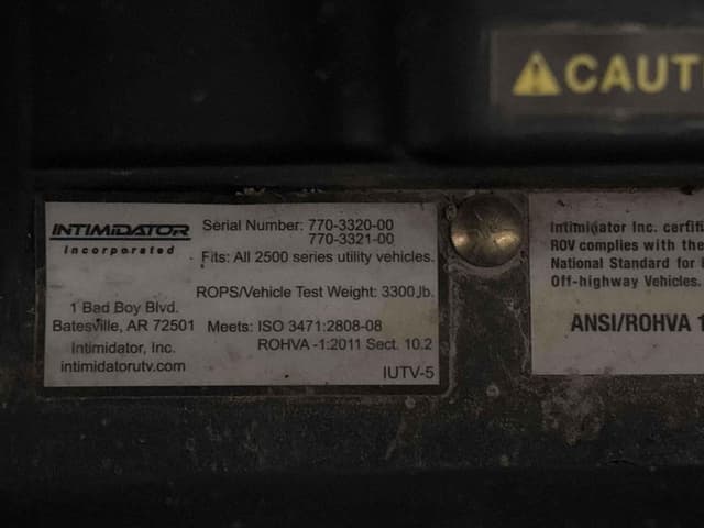 Image of Intimidator Enforcer 800 Crew equipment image 1