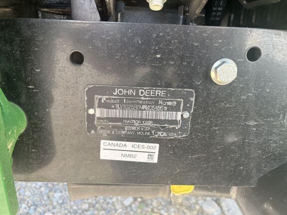 Image of John Deere 1025R equipment image 4