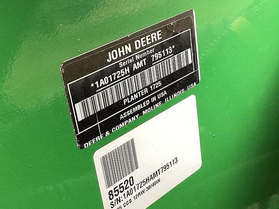 Image of John Deere 1725C equipment image 1