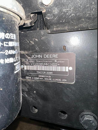Image of John Deere 2038R equipment image 1