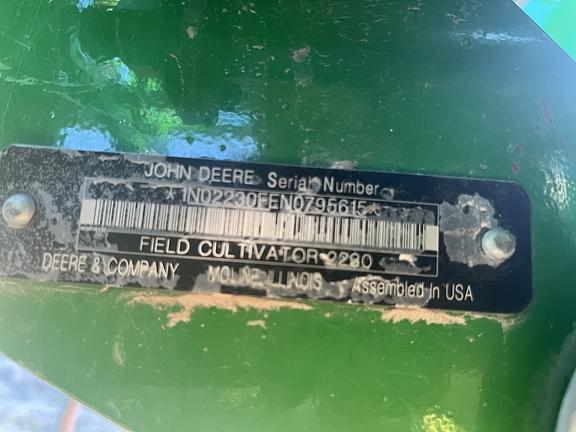 Image of John Deere 2230FH equipment image 1