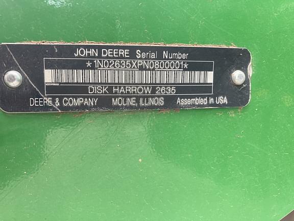 Image of John Deere 2635 equipment image 3