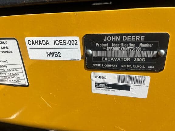 Image of John Deere 300G LC equipment image 4