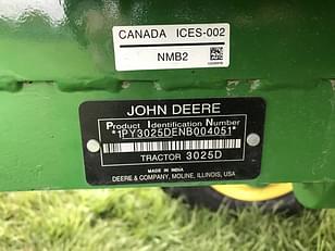 Main image John Deere 3025D 27