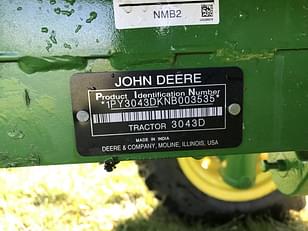 Main image John Deere 3043D 28