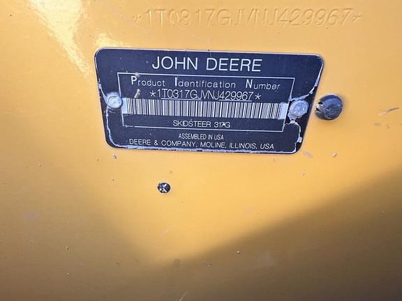 Image of John Deere 317G equipment image 2